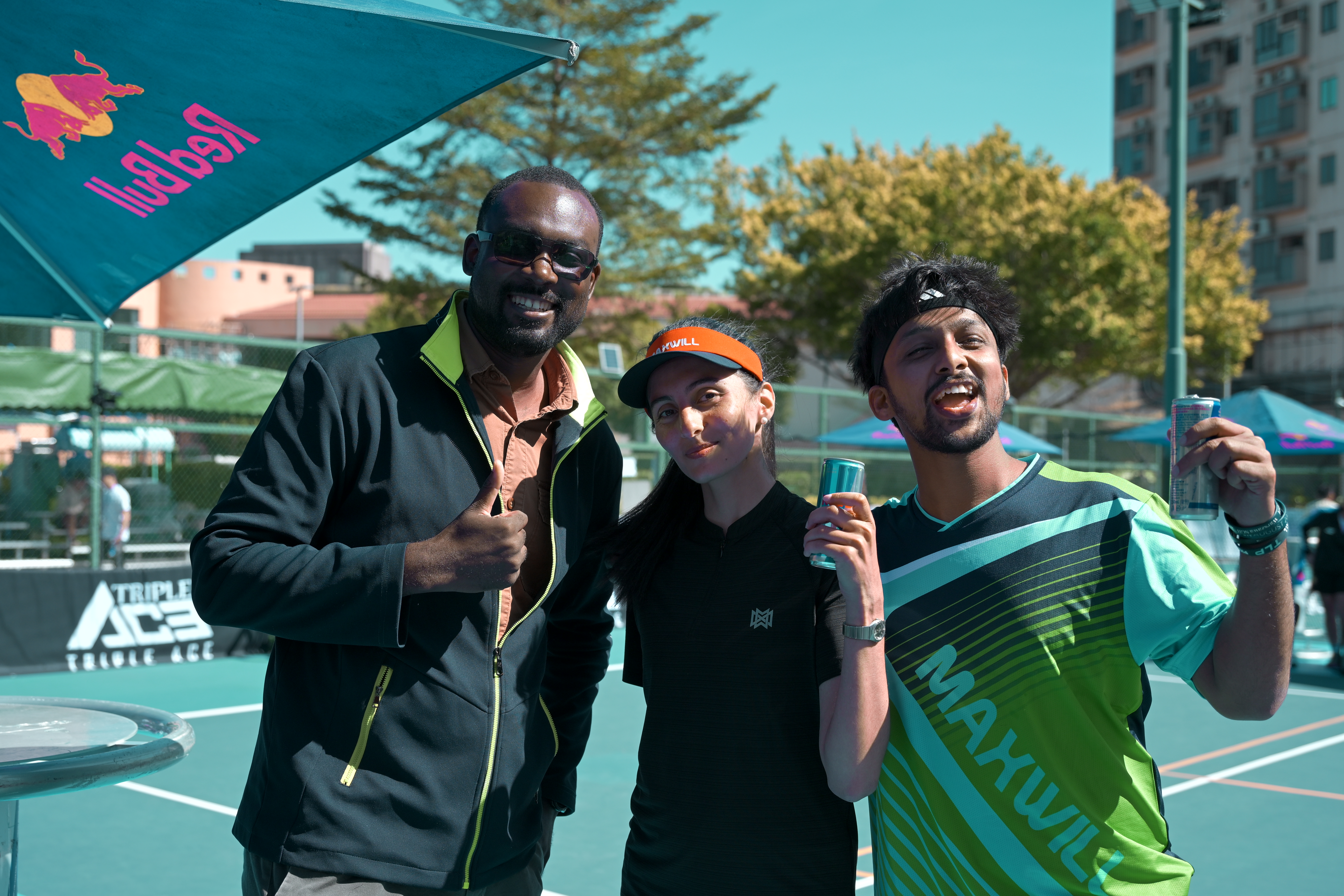 Pickleball Court Action